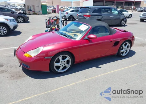 2001 Porsche Boxster z USA, uszkodzony, nr VIN WP0CA29831U620348